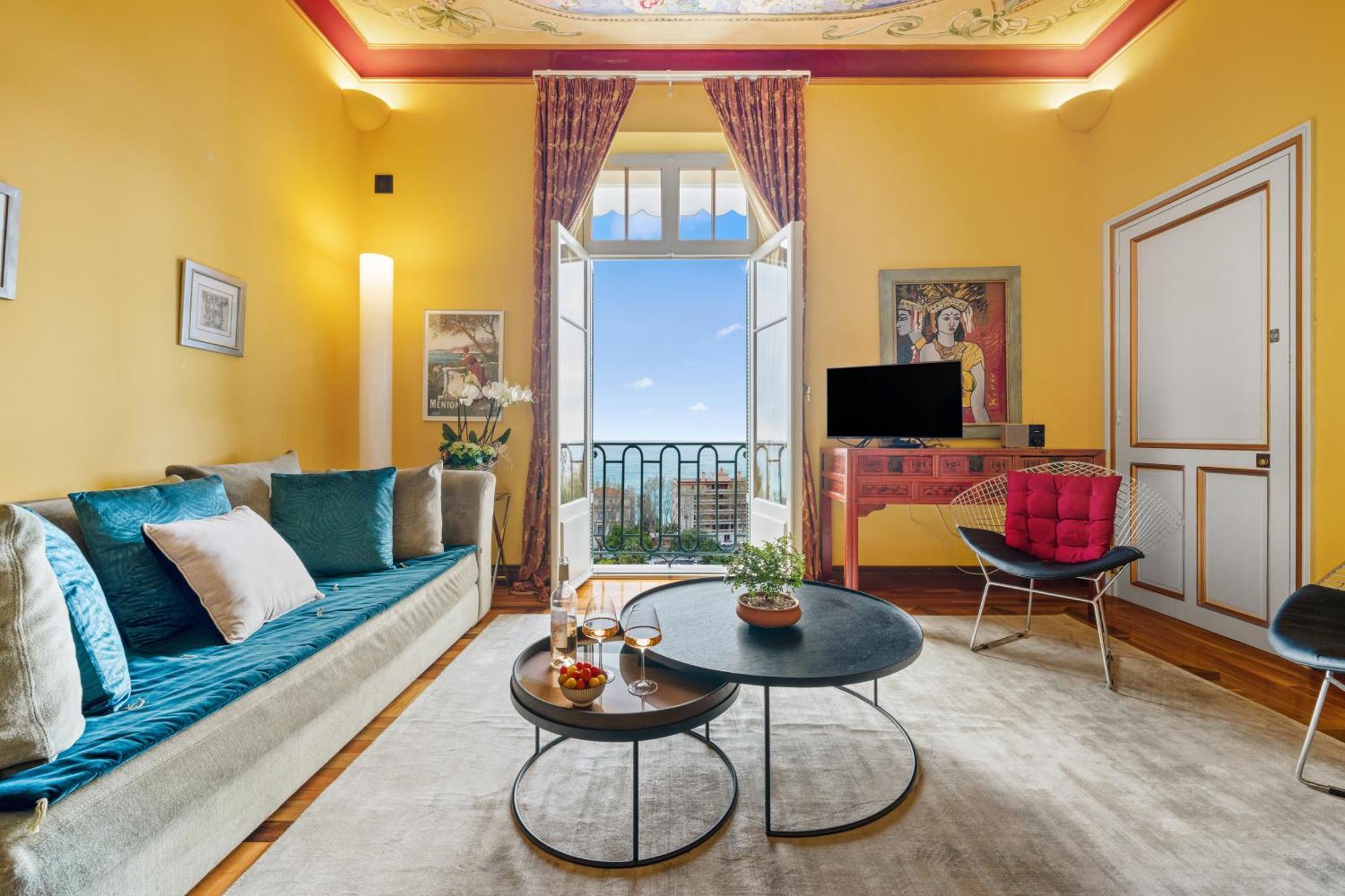Le Coq Tersling - Residential Parking - Ac - Sea View Leilighet Menton Eksteriør bilde